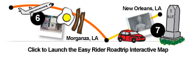 Click to Launch the Easy Rider Roadtrip Interactive Map.