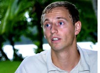 Sebastian Troeng, scientific director of the Caribbean Conservation Corp.