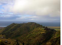 The view from the Parautane Lodge, a hilltop bed and breakfast outside Nelson. Click image to expand.