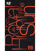 Program cover for 'The Royal Hunt for the Sun'