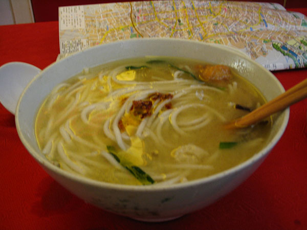 Noodles for lunch.