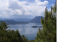 Lugu Lake. Click image to expand.
