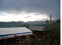 Rain on Lugu. Click image to expand.