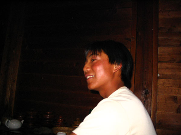 Little Cousin just grins.