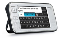 Nokia N800 Internet Tablet.