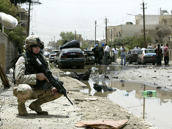 Iraq: not a spectator sport.