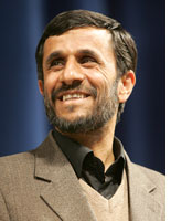 Iranian President Mahmoud Ahmadinejad
Click image to expand.