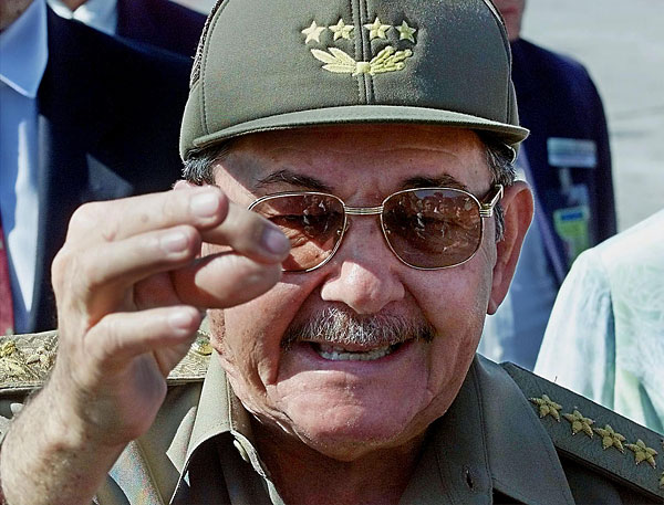 Raúl Castro.