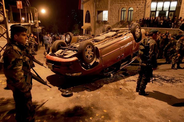 Unrest in Lebanon.