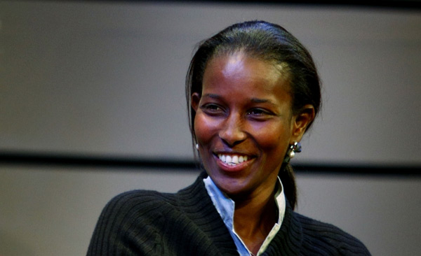 Ayaan Hirsi Ali.