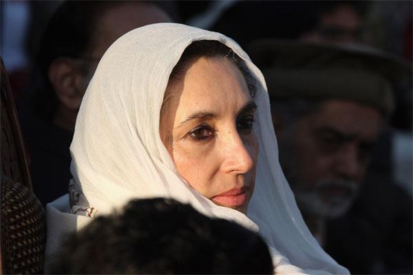Benazir Bhutto.