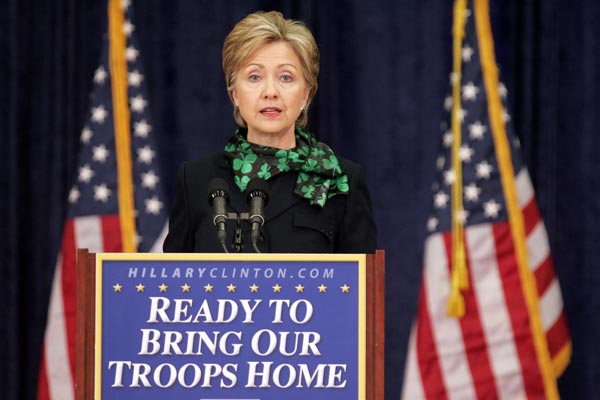 Hillary Clinton.