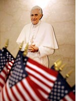 A Washington gift shop prepares For Pope Benedict XVI's visit. Click image to expand.