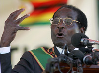 Robert Mugabe. Click image to expand.