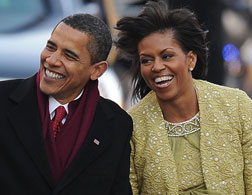 Barack and Michelle Obama. Click image to expand.