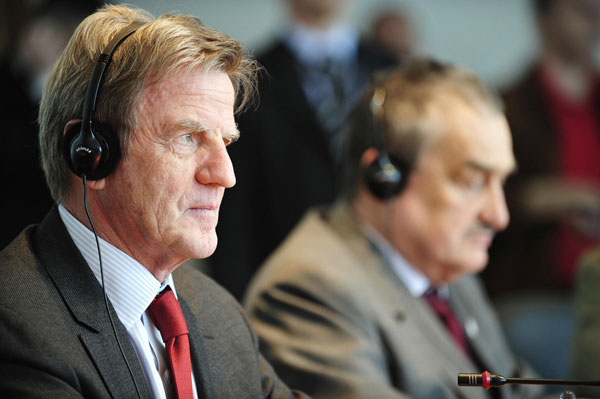 French Foreign Affairs Minister Bernard Kouchner.