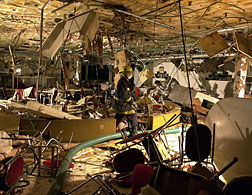 Park Hotel bombing in Netanya, Israel in 2002. Click image to expand.