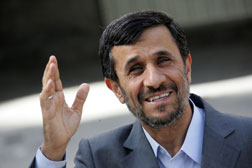 Iranian President Mahmoud Ahmadinejad.