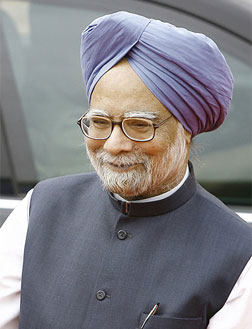  Indian Prime Minister Manmohan Singh. 