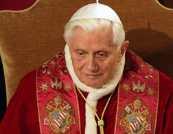 Pope Benedict XVI. Click image to expand.