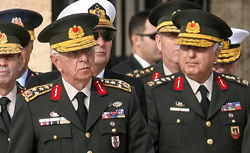(Left) Gen. Isik Kosaner. Click image to expand.