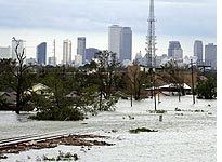 New Orleans' Ninth Ward, under water in August 
Click image to expand.