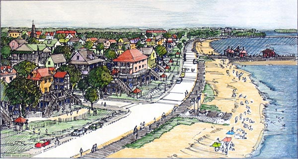 Proposed Beach Boulevard, Waveland.