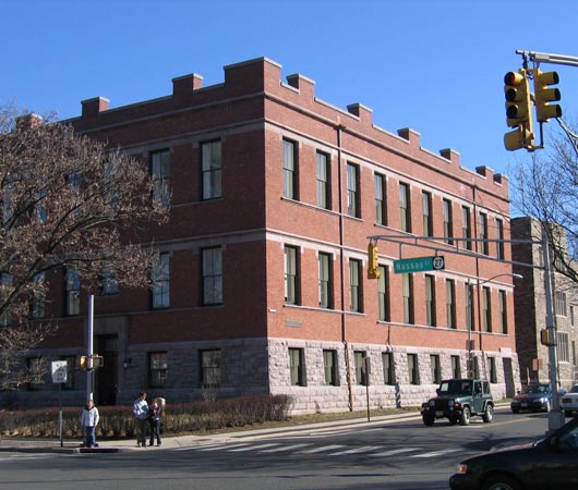 The original Burr Hall.