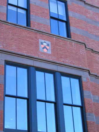 The Princeton crest.