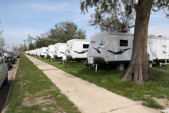 Roe Osborn-Trailers across the street.