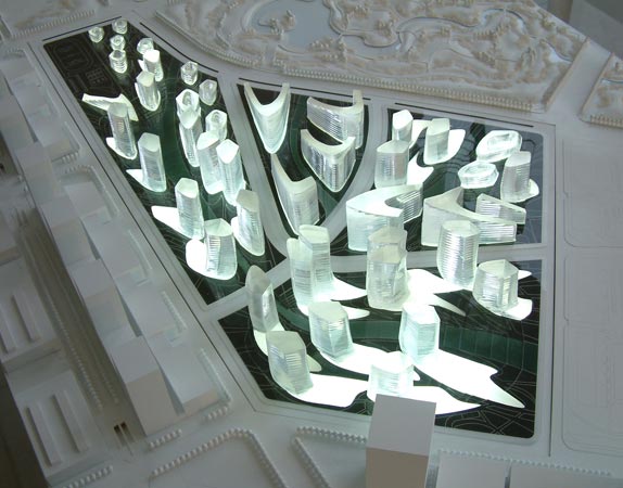 Soho City Masterplan, Beijing, China.