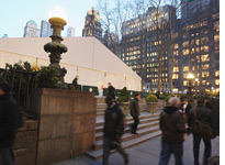 Bryant Park preparing for Fashion Week. Click image to expand.