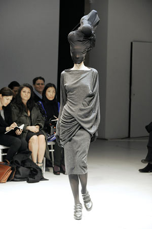 A dress by Junya Watanabe.