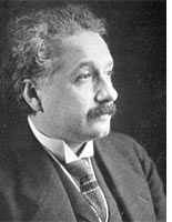 Albert Einstein. Click image to expand