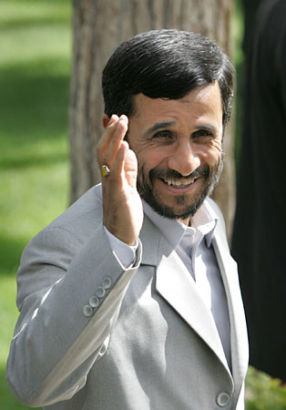 Iranian President Mahmoud Ahmadinejad.