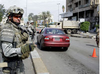 U.S. soldiers in Baghdad. Click image to expand.