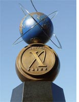 The Ansari X Prize trophy. Click image to expand.