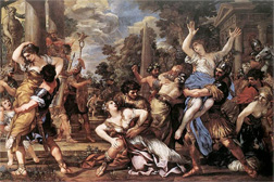 The Rape of the Sabine Women. Click image to expand.