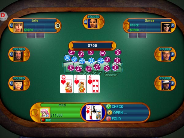 Texas Hold 'Em.