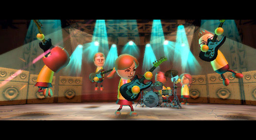 You choose the instruments; Wii Music gives you a backup band.