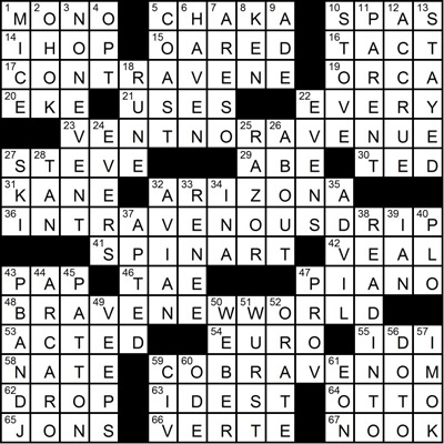 crossword.