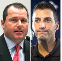 Roger Clemens and Andy Pettitte. Click image to expand.