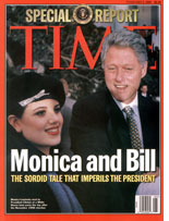 Bill Clinton and Monica Lewinsky. 