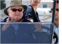 Photograph of Ted Kennedy by Darren McCollester/Getty Images.