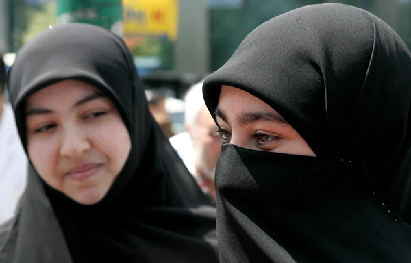 Muslim women.