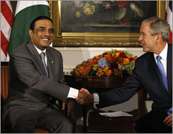 President Asif Ali Zardari of Pakistan