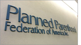 Photo of Planned Parenthood by Mario Tama/Getty Images.