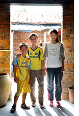Chinese Orphans. Photograph by China Photos/Getty Images.