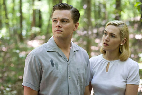 Leonardo DiCaprio and Kate Winslet in Revolutionary Road.