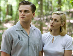 Leonardo DiCaprio and Kate Winslet in Revolutionary Road. Click image to expand.